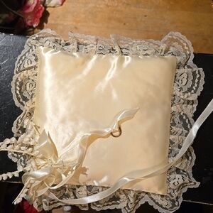 Bridal/Ring Bearer or Christening Pillow